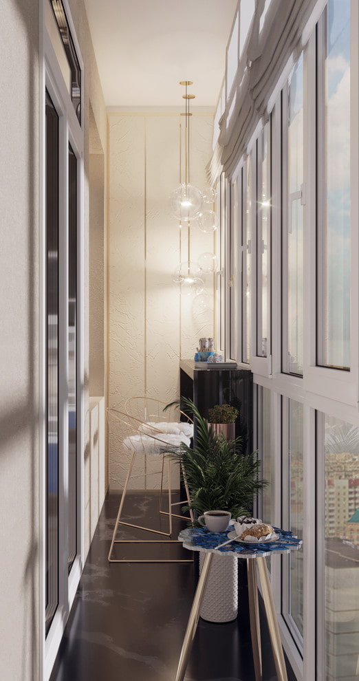 ідея оформлення балкону