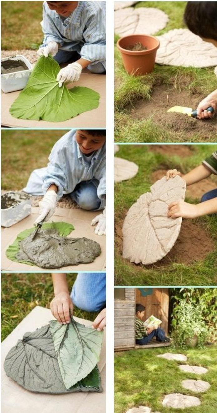 Дорожки из бетона