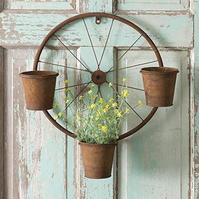 Горшки на колесе