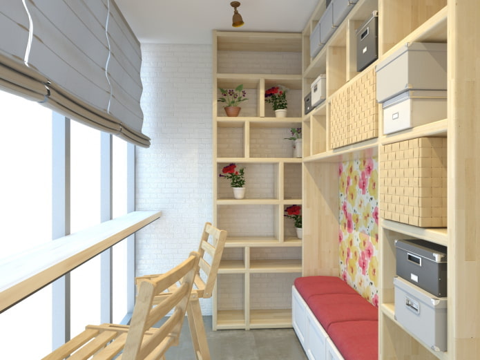 дизайн балконного простору