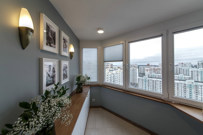 дизайн балконного простору