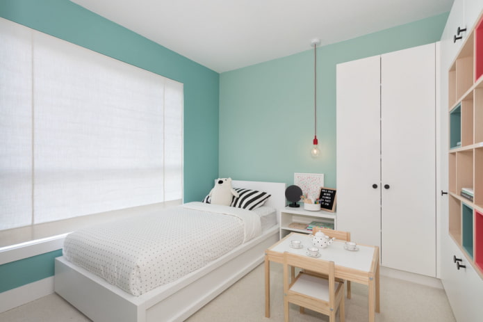 rozmieszczenie mebli w przedszkolu 10 kwadratów