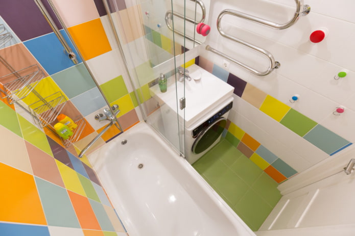 різнокольорова плитка