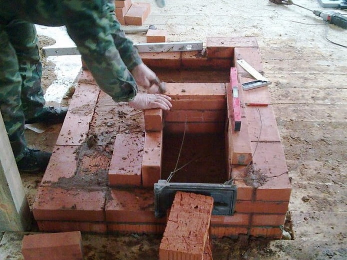 кладка печки
