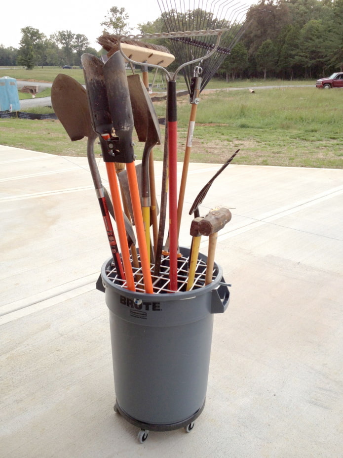 Бочка для инвентаря