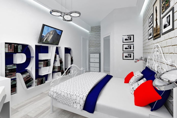 Kolorystyka sypialni dla nastolatki