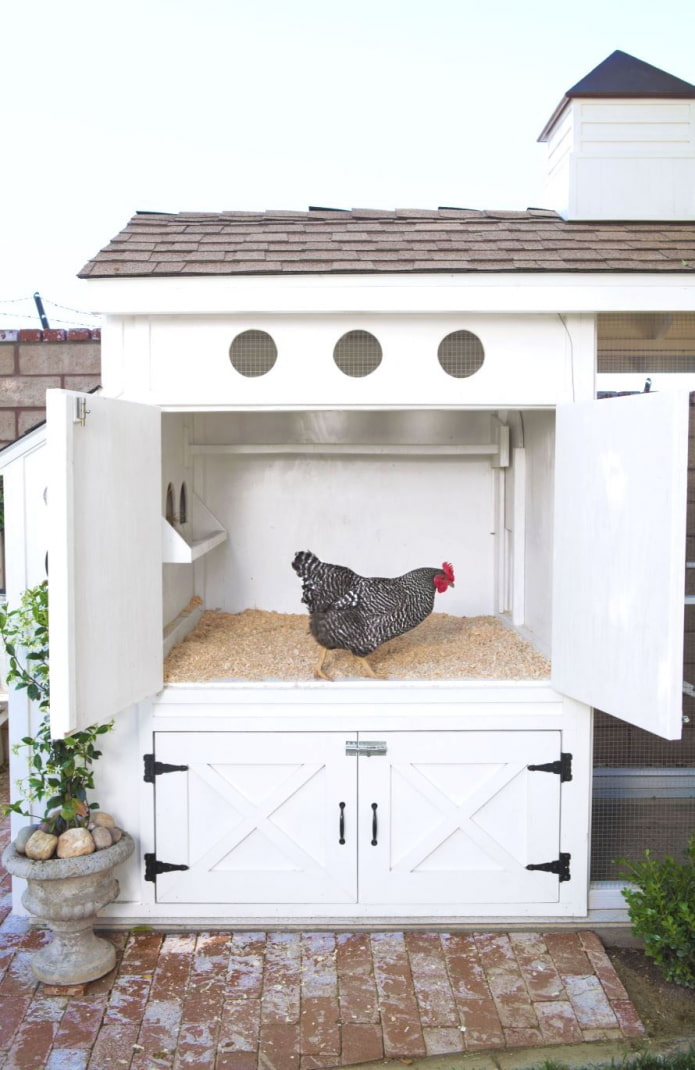 курятник в стиле кухонной мебели