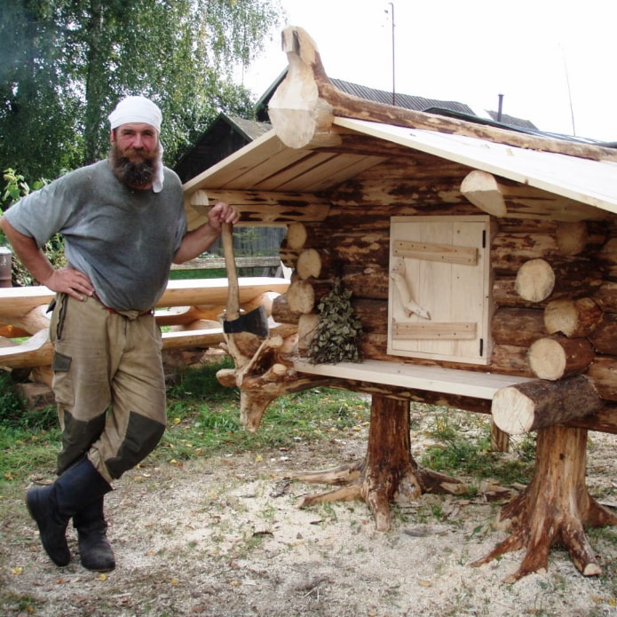 курятник избушка бабы Яги