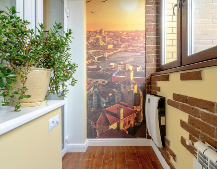 часткове оздоблення каменем