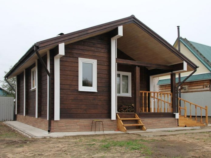 Покраска лазурью