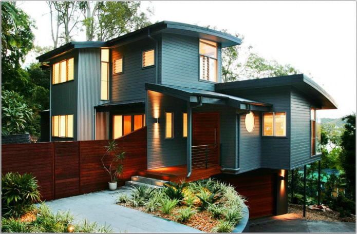 Бирюзовый дом